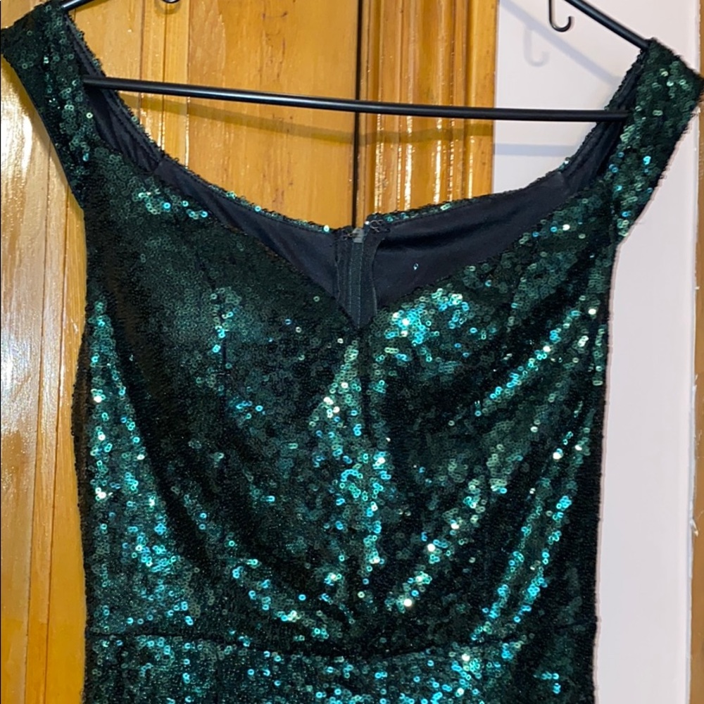 Windsor Green Sequin Dress